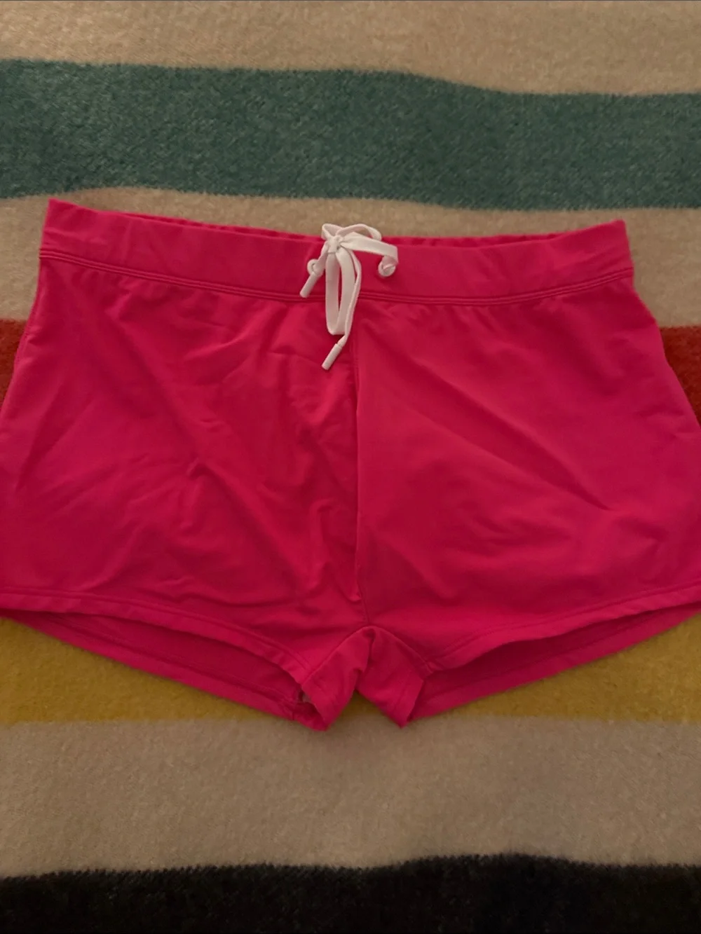 2xist Men's Hot Pink Swim Trunks